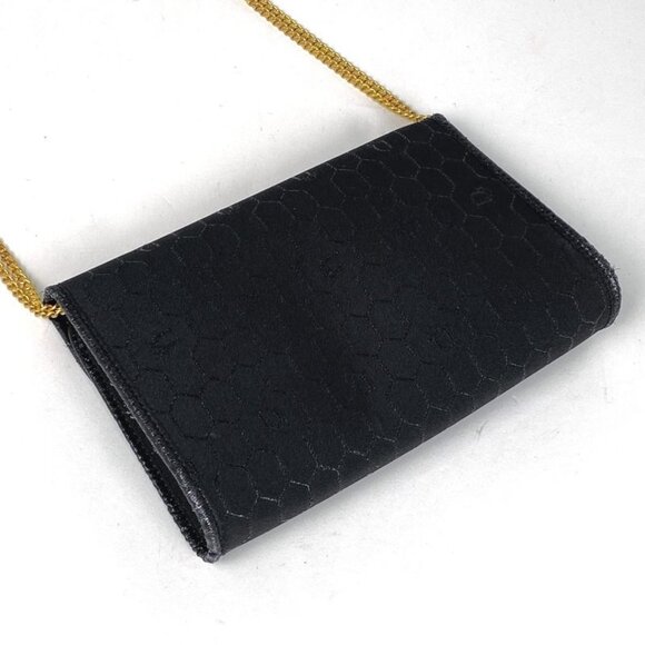 Christian Dior Honeycomb Pattern Chain Shoulder Bag 2-Way Clutch Bag - Picture 2 of 6